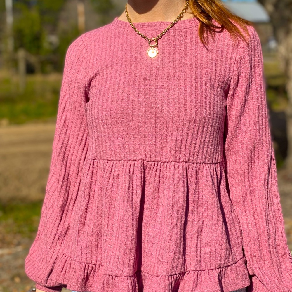 Beautiful pink blouse✅